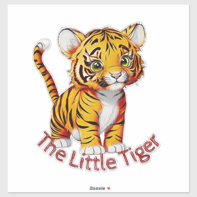 The Little Tiger Customizable Nursery (Sheet)