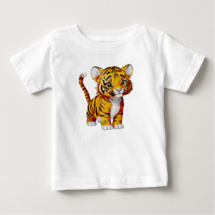 The Little Tiger, Light Baby T-Shirt
