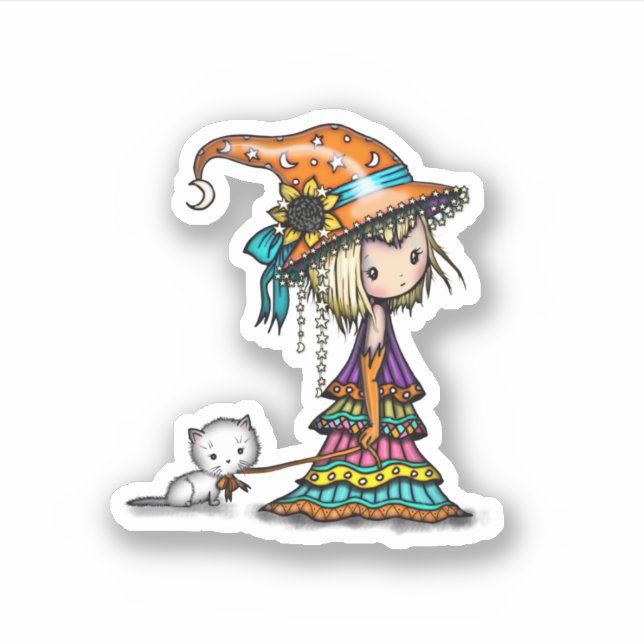 The Little Wanderer Witch and Cat Halloween (Front)