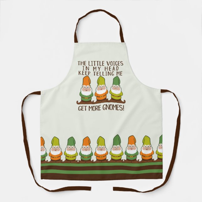 The Littles Voices Get More Gnomes Apron (Front)