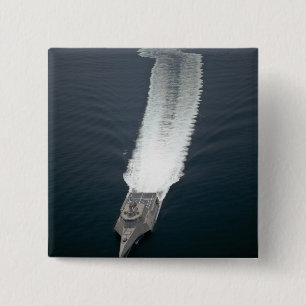 The littoral combat ship Independence 2 15 Cm Square Badge