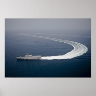 The littoral combat ship Independence 2 Poster