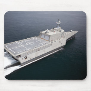 The littoral combat ship Independence 3 Mouse Mat