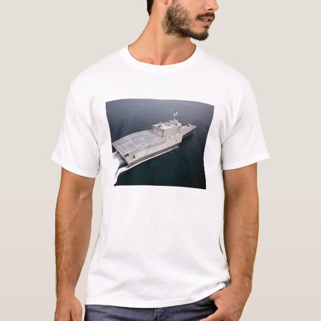 The littoral combat ship Independence 3 T-Shirt (Front)