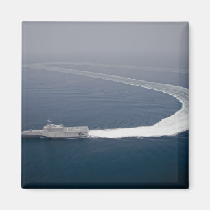 The littoral combat ship Independence 4 Magnet