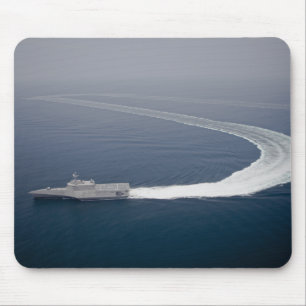The littoral combat ship Independence 4 Mouse Mat