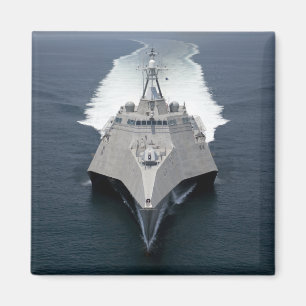 The littoral combat ship Independence Magnet