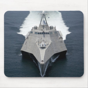 The littoral combat ship Independence Mouse Mat