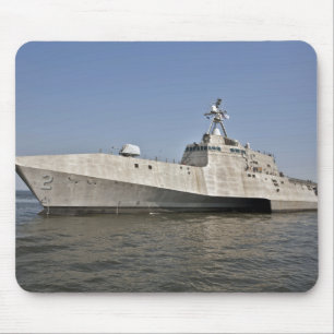 The littoral combat ship Independence underway Mouse Mat