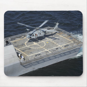 The littoral combat ship USS Freedom Mouse Mat