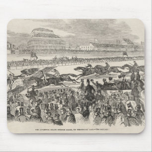 The Liverpool Grand Steeple Chase on Wednesday Mouse Mat