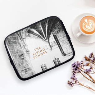 [The Living Echoes] Gothic Architecture Sketch Laptop Sleeve