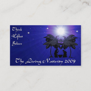 The Living Nativity Business Card