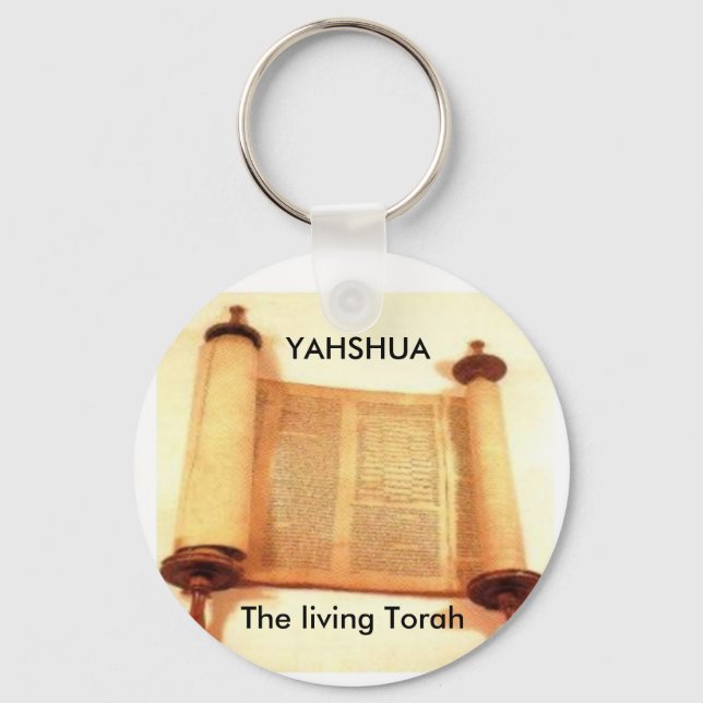 The living Torah keychain (Front)