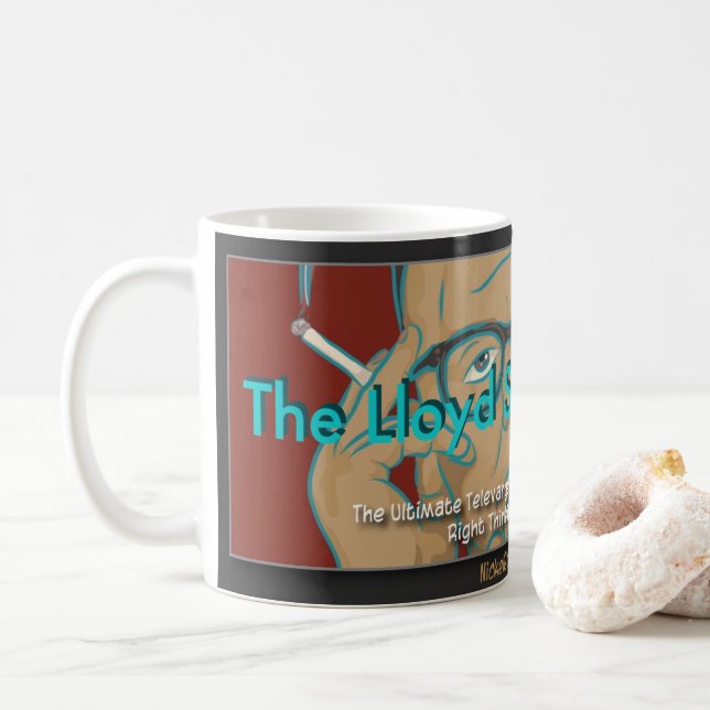 "The Lloyd Servant Show" Coffee Mug (With Donut)