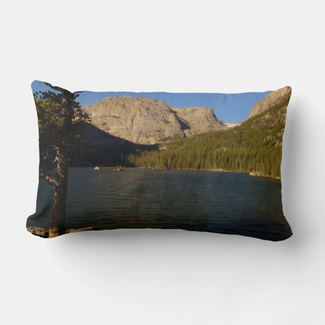 The Loch at Rocky Mountain National Park Lumbar Cushion (Front)