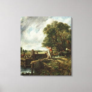 The Lock, 1824 Canvas Print