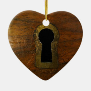 The Lock Ceramic Tree Decoration