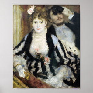 The lodge by Pierre-Auguste Renoir Poster
