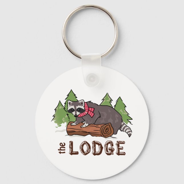 The Lodge Key Ring (Front)