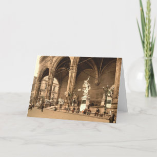 The Lodge of the Lancers. Florence Italy. Holiday Card