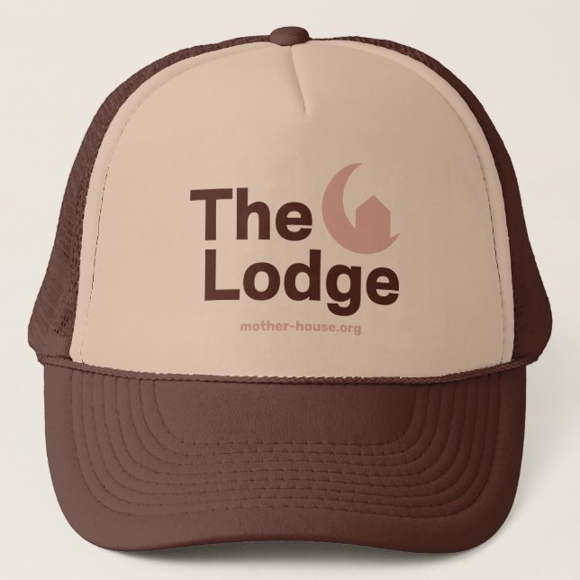 The Lodge trucker hat (Front)
