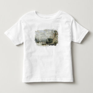 The Log Cabin at Hamburg Harbour, 1848 Toddler T-Shirt