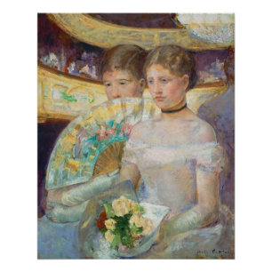 The Loge, 1882 (oil on canvas) Poster