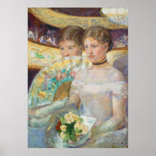 The Loge, 1882 (oil on canvas) Poster