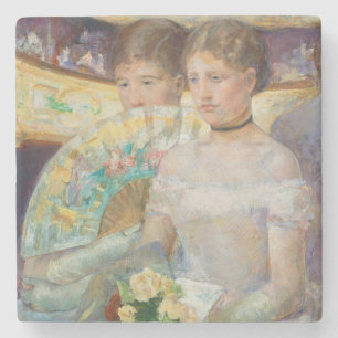 The Loge, 1882 (oil on canvas) Stone Coaster