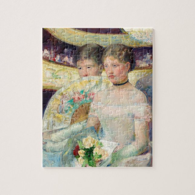 The Loge by Mary Cassatt Jigsaw Puzzle (Vertical)