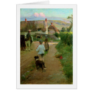 The Loiterers, 1888 (oil on canvas)