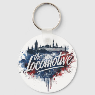 the Lokomotive - the nickname of the Rep. Ceko Key Ring