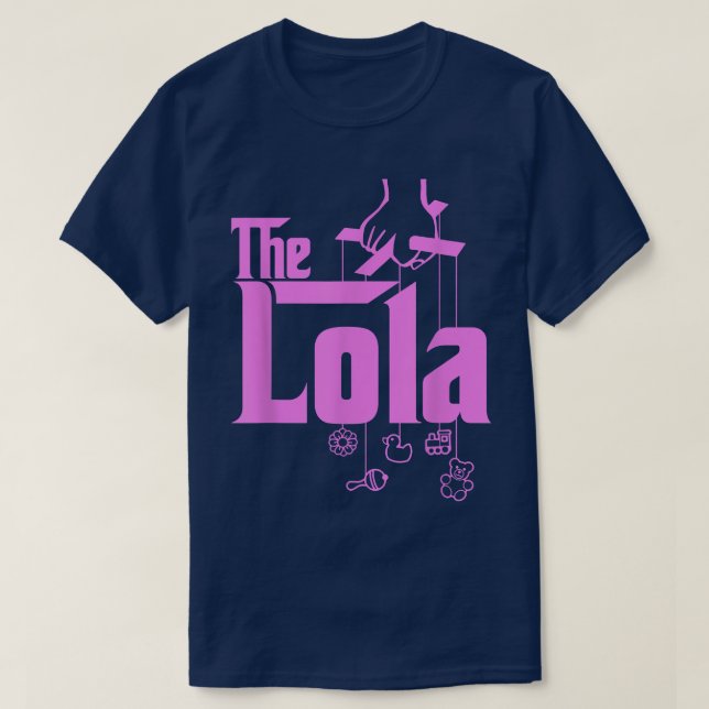 The Lola Philippines Grandmother Baby Hang Toy  T-Shirt (Design Front)