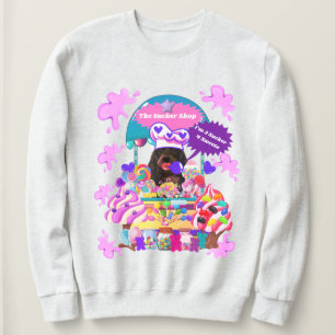 The Lollipop & Candy Shop Ladies Sweatshirt