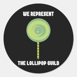 The Lollipop Guild  Classic Round Sticker