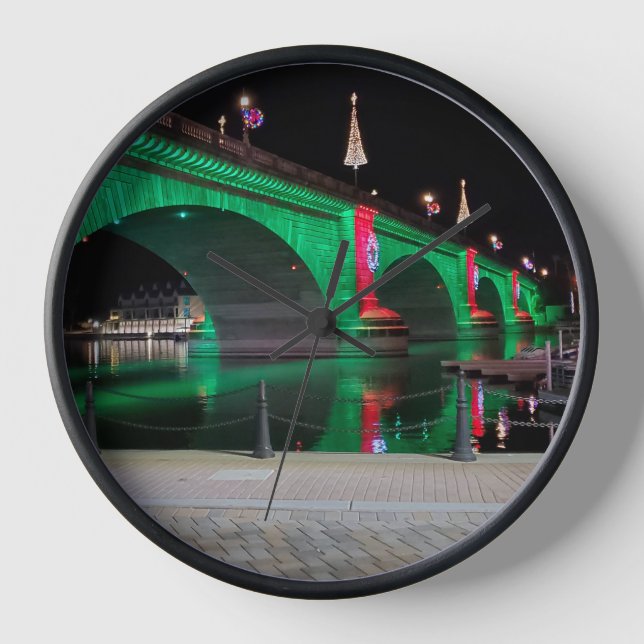 The London Bridge, Lake Havasu, Az. Clock (Front)
