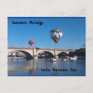 The London Bridge, Lake Havasu, Az.  Postcard