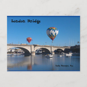 The London Bridge, Lake Havasu, Az.  Postcard
