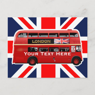 The London Bus Postcard