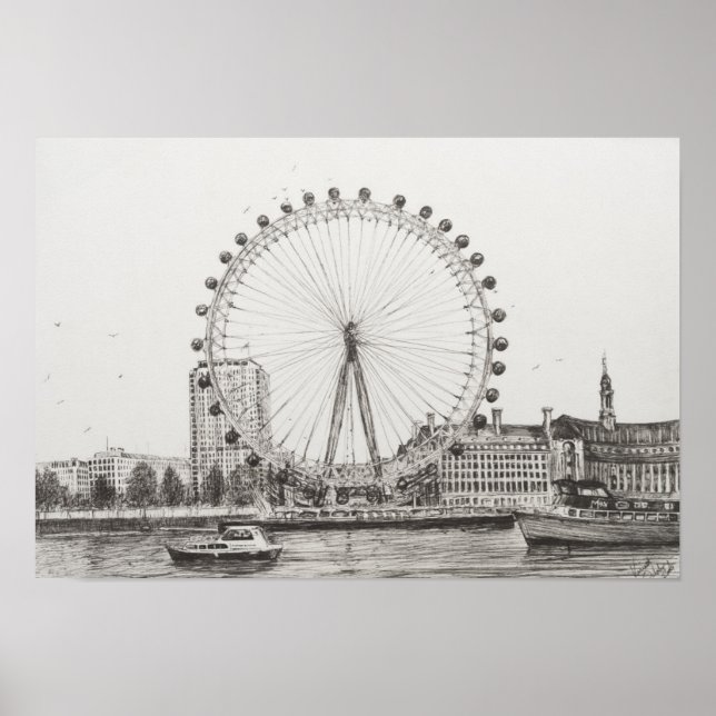 The London Eye 30/10/2006 Poster (Front)