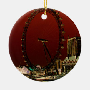 The London Eye Ceramic Tree Decoration