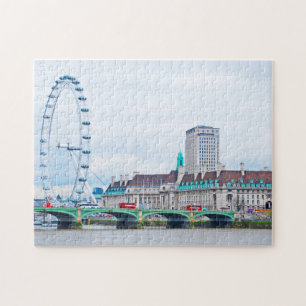 The London Eye on a Sunny Day Jigsaw Puzzle