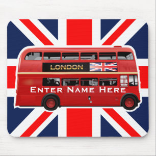 The London Red Bus Mouse Mat