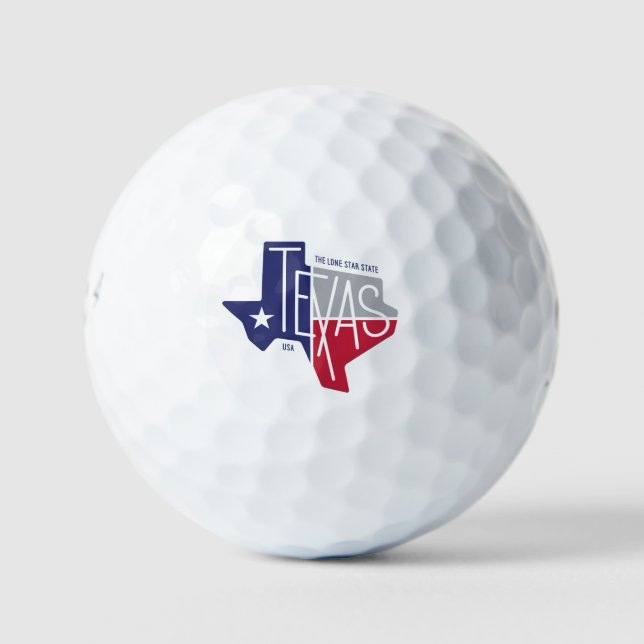 The Lone Star State Golf Balls (Front)