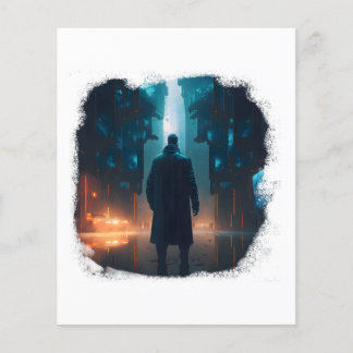 The Lone Survivor in a Post-Apocalyptic City Flyer