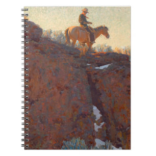 The lone trail by Maynard Dixon Notebook