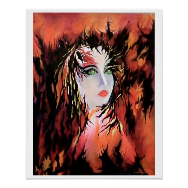 "The Lonely Angel Of God", Glossy Poster (Front)