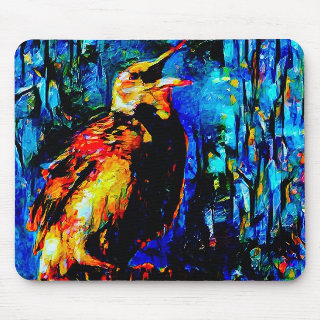 The Lonely Bird 2 Mouse Mat (Front)