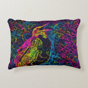 The Lonely Bird 3 Decorative Cushion